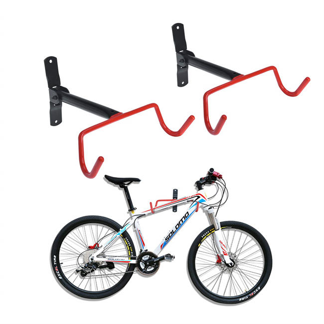 Bike Wall Mount Rack Storage Hanger Foldable Bicycle Holder Hook Bicycle Bike Rack Storage